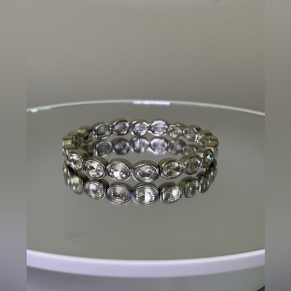 Rhinestone Stretchy Bracelet EUC